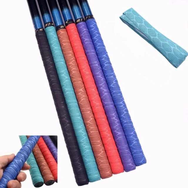 2M Non-slip Sticky Sweat-absorbent Belt Extended Fishing Rod Winding Belt Bicycle Handle Belt Badminton Net Winding Tape 4