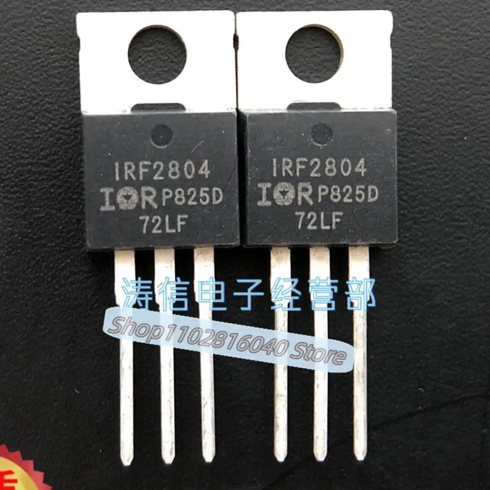 

10 шт./лот IRF2804 IRF2804PBF TO-220 MOSFET 75A 40 в лучшее качество импортное Оригинальное пятно
