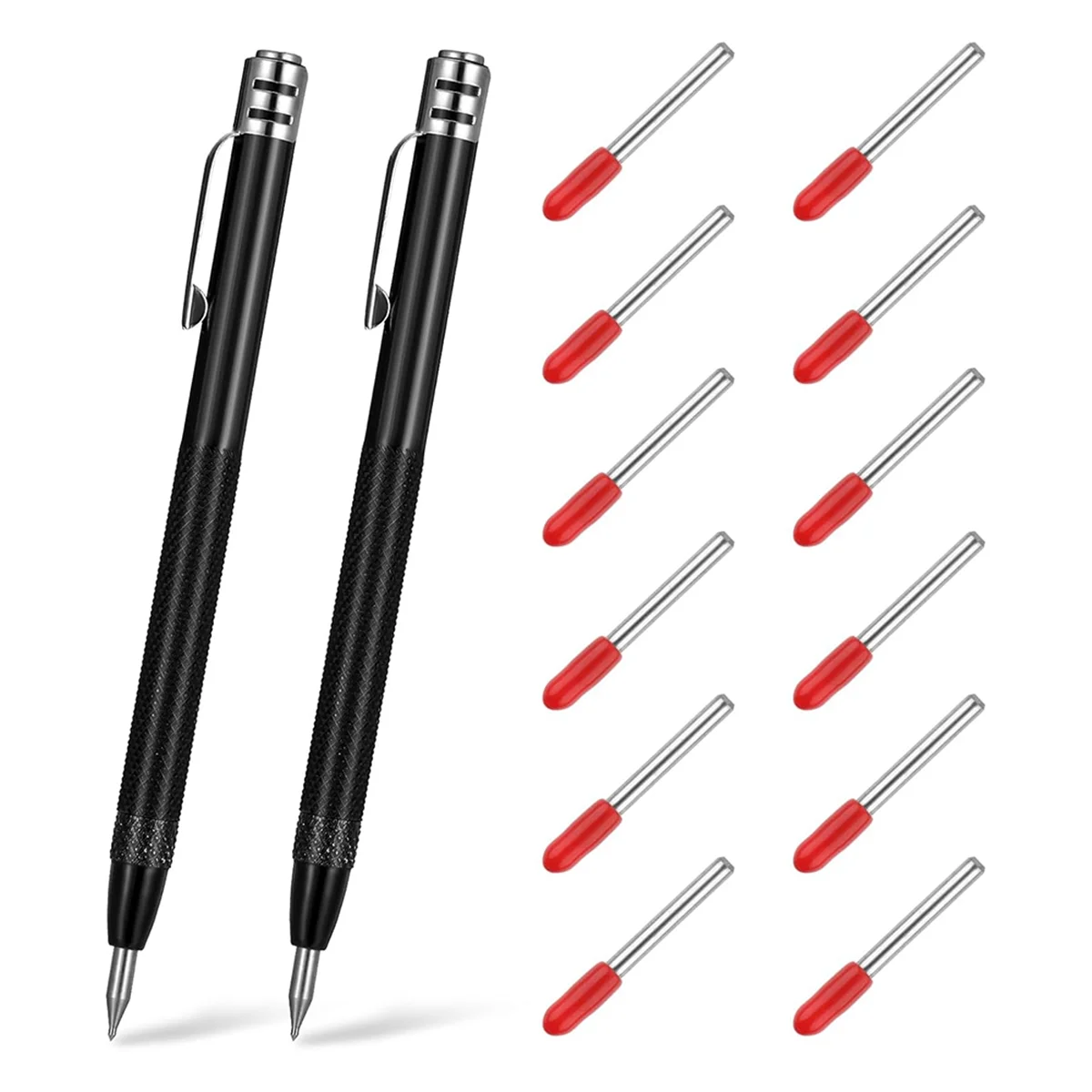 X59A_Tungsten Carbide Scriber(자석 포함, 교체용 마킹 팁 12개 포함)