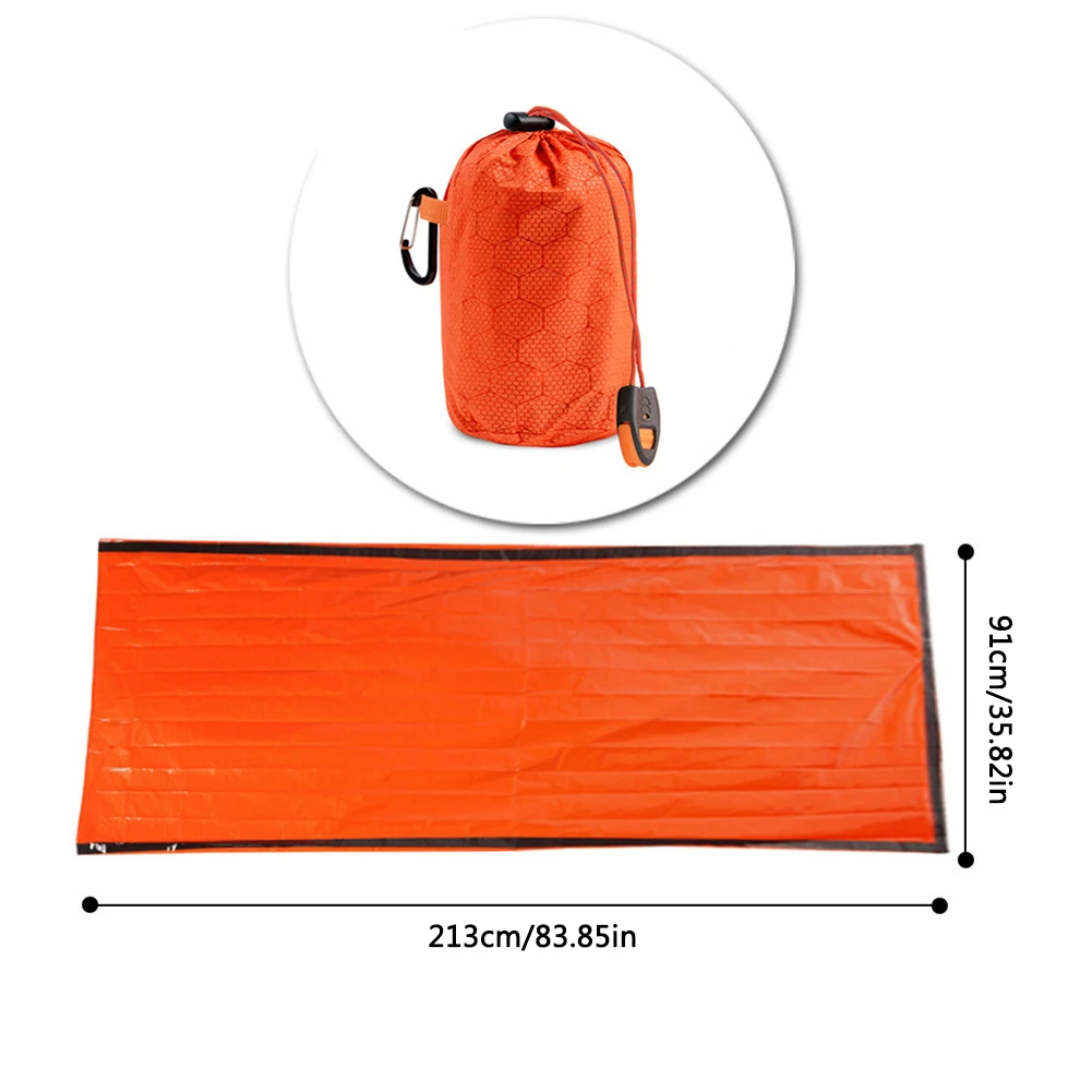 Sleeping Bag Aluminum Film Thermal Sleeping Blankets Waterproof