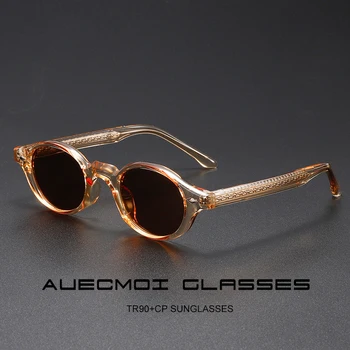 Occhiali da sole ovali punk rivetti vintage da donna per uomo uomo 2025 nuovi occhiali da sole popolari guida all'aperto tonalità di design di marca di lusso 1