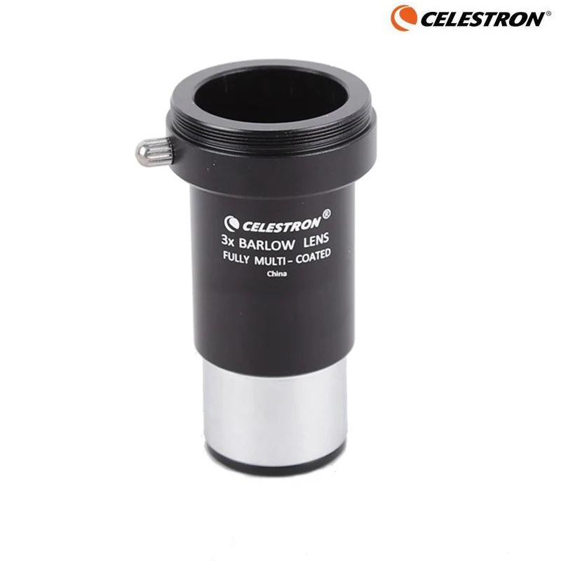 Celestron125InchFullMulticoatedMetalBarlowLensWithM42Wire