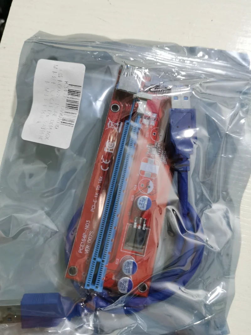 

2 комплекта PCI-E Райзер 16X Райзер PCI-E Райзер USB 3.0 видеокарта выделенный PCIE Удлинительный кабель адаптер карта ver006s ver007s