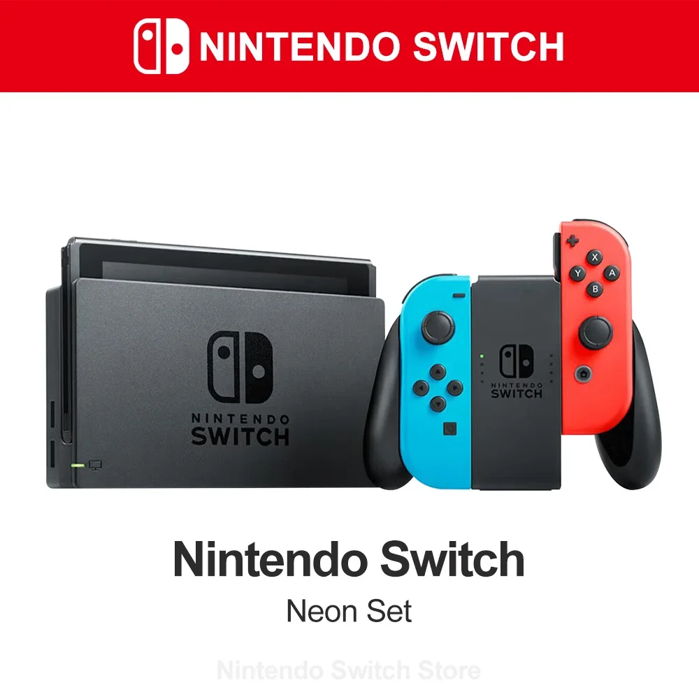 Nintendo Switch NEOGEOmini Amazon.com: Nintendo Switch with Neon Blue and Neon Red Joy‑Con