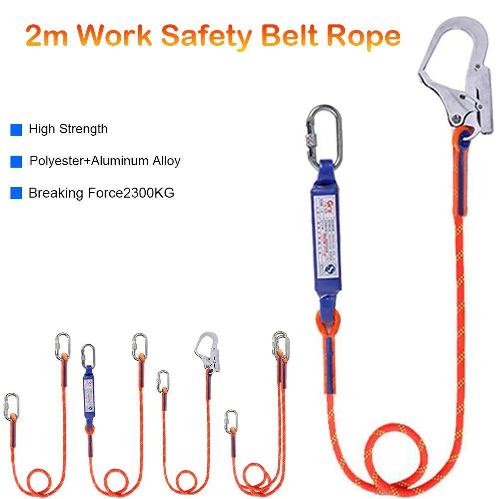 23KNHighAltitudeWorkSafetyBeltRopeHookElectricianProtective