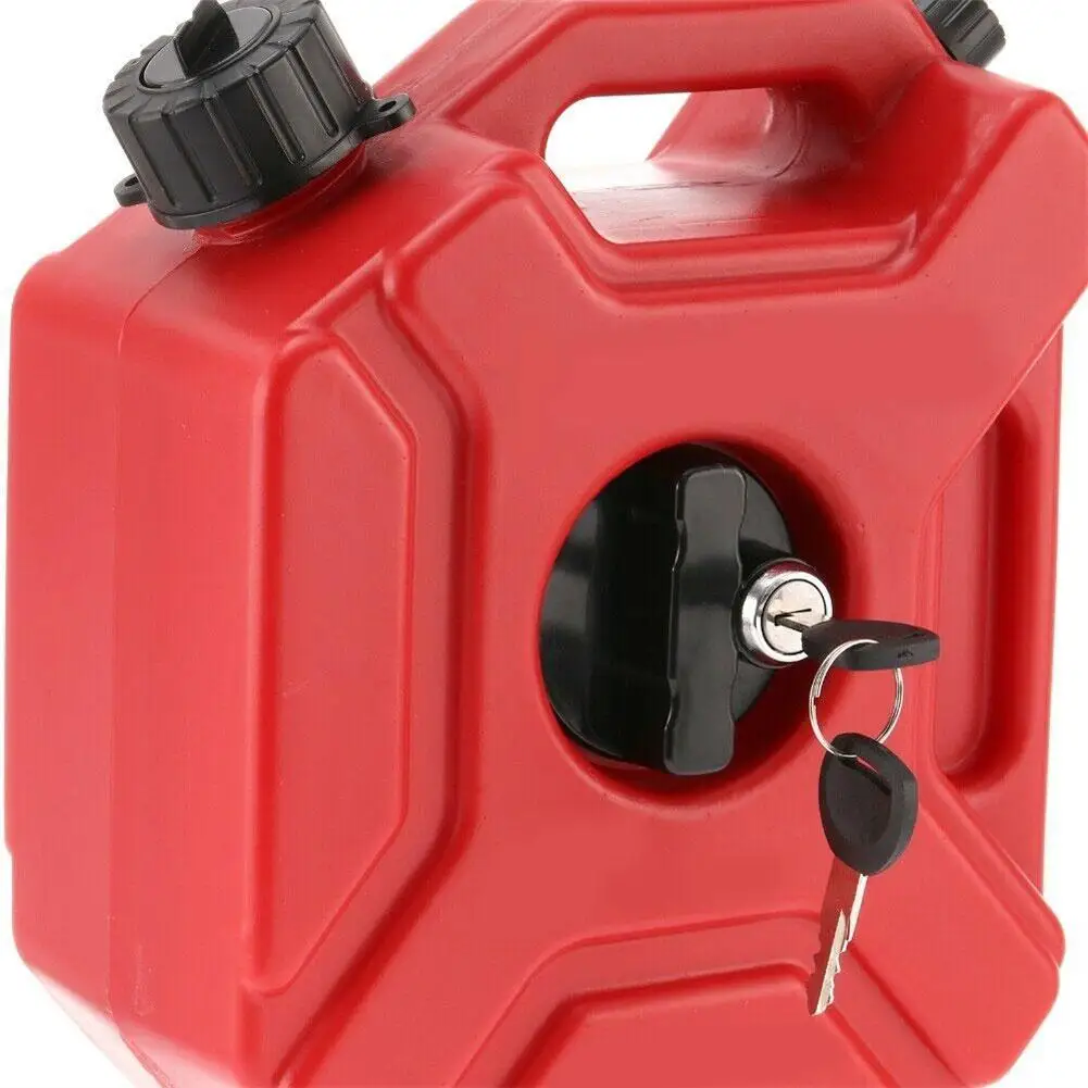 Red35LFuelTankPetrolCansBarrelsCanGasSpareContainerAnti