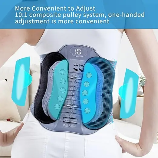 spinal Support Belt Lumbar Support Lower Back Belt Spinal Care Elastic Back for Pain Relief