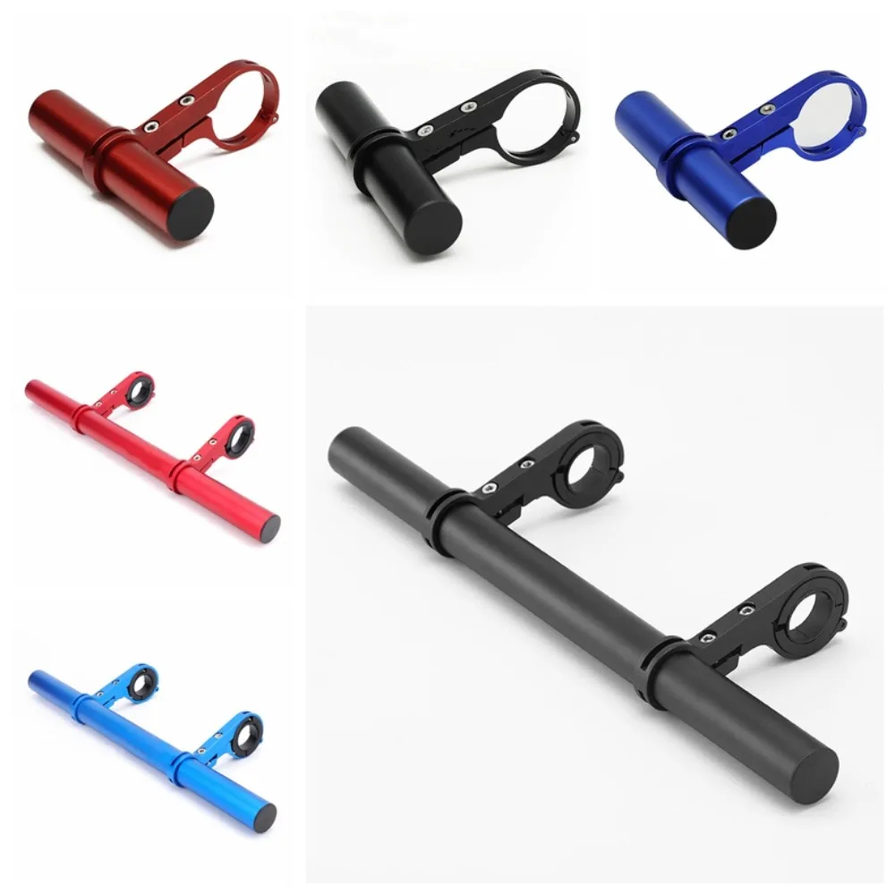 

1 Set Holder Bike Riser Adapter Extender Holder Riser Stand Extension Horn Light Mount Holder Handlebar Aluminum Alloy Clamp