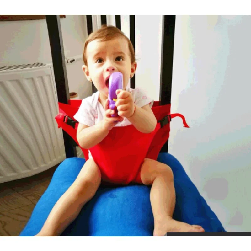 Kids Chair Baby Chair Travel Foldable Washable Infant Dining High Dinning Cover Seat Safety Belt Feeding Baby Care Accessories