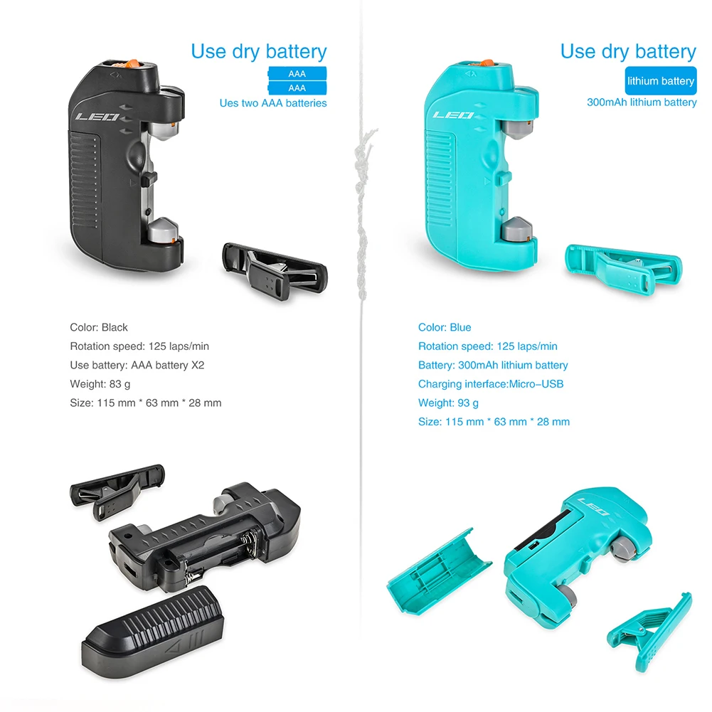 Electric Knotter Fishing Tools ABS Automatic Knotting Machine Fish Leader Line Twisters Professional Fishing Line Tool