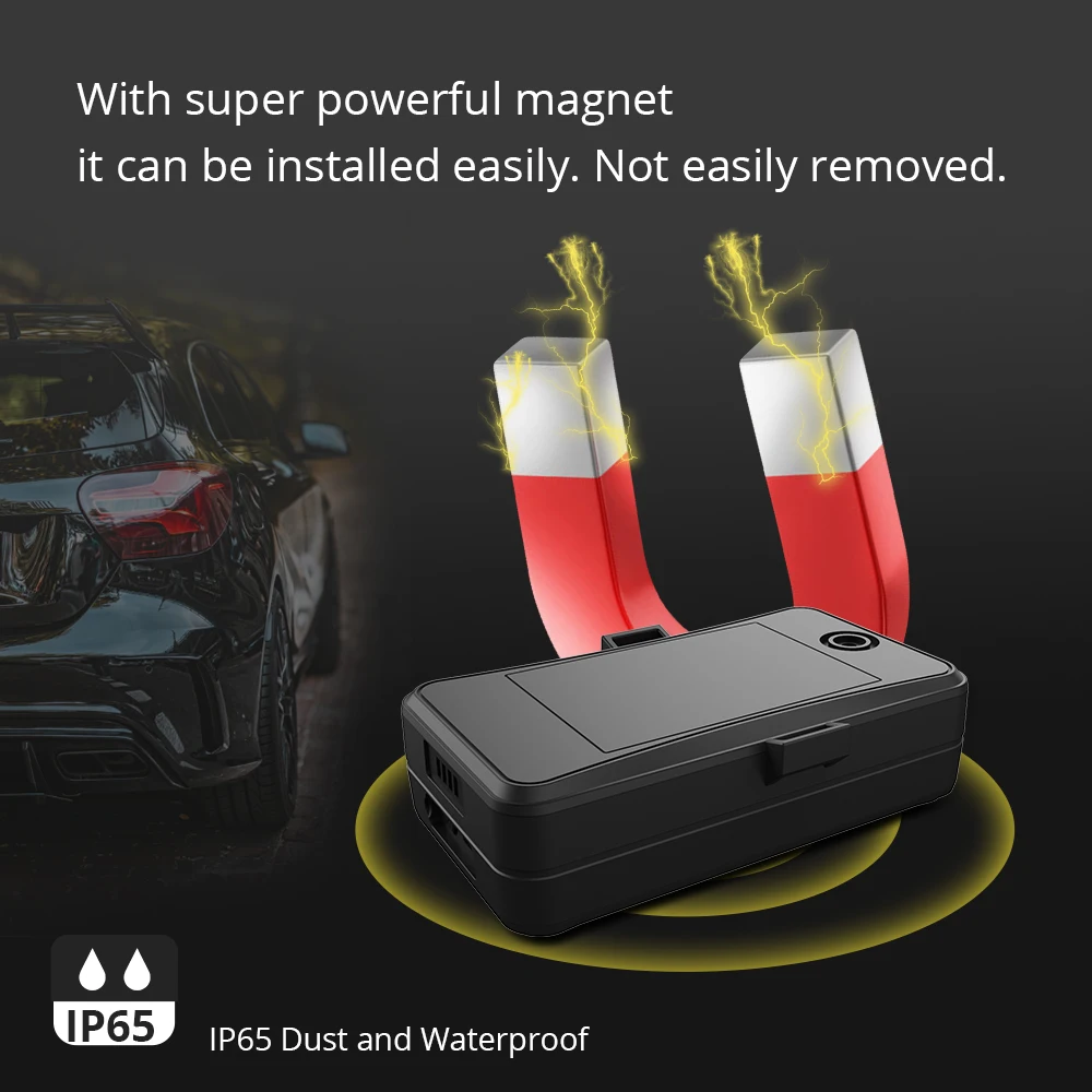 Jimi LL01 4G LTE Magnetic GPS Tracker with 10000mAh Battery IP65 Waterproof Real-Time Tracking Google Map Asset Locator for Cars gps tracker,car tracker