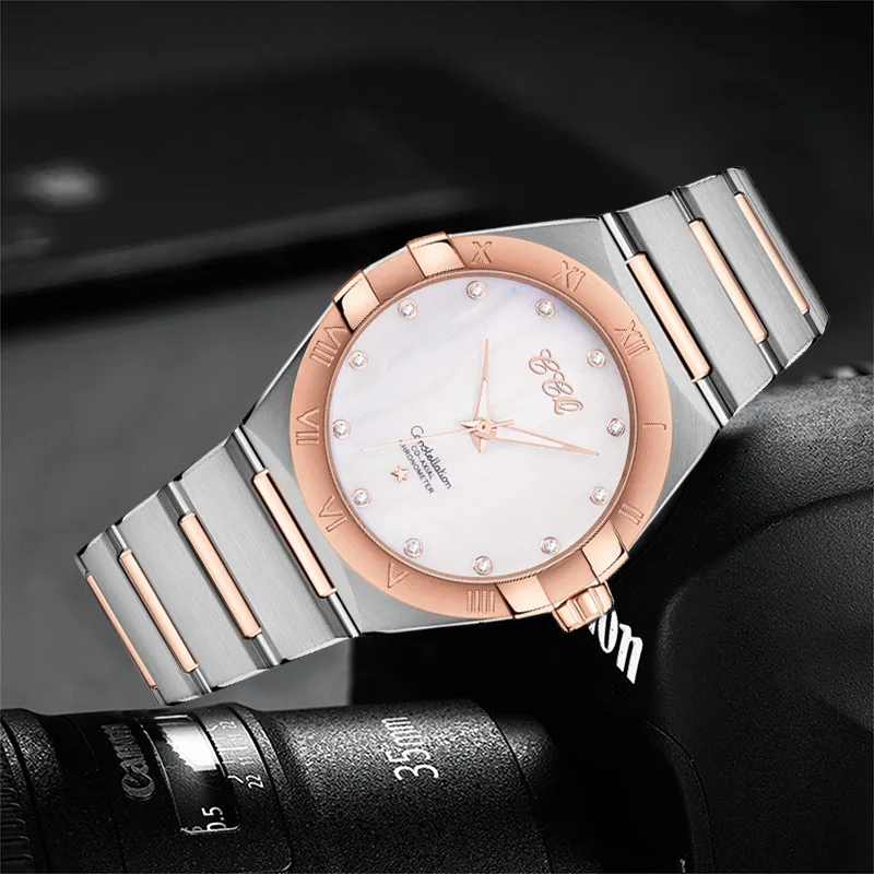 

Famous Brand Stainless Steel Watch For Men 2021 Fashion Casual Business Quartz Wristwatch Male Military Clock Relogio Masculino