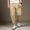 Big size Men's pants spring new casual pants male black feet wild plus size harem trousers tide men trousers cotton pants 46 48 4