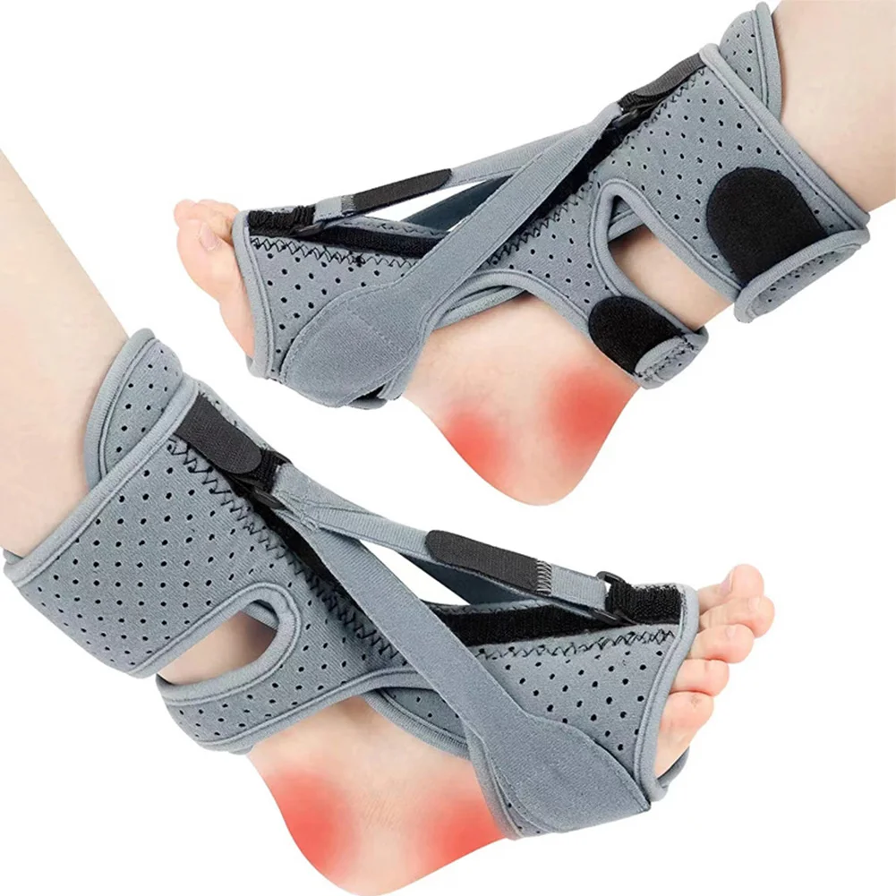Plantar Fasciitis Night Splint Adjustable Achilles Tendon Stretcher Pain Relief for Plantar Fasciitis/Heel/Ankle/Arch Foot Pain