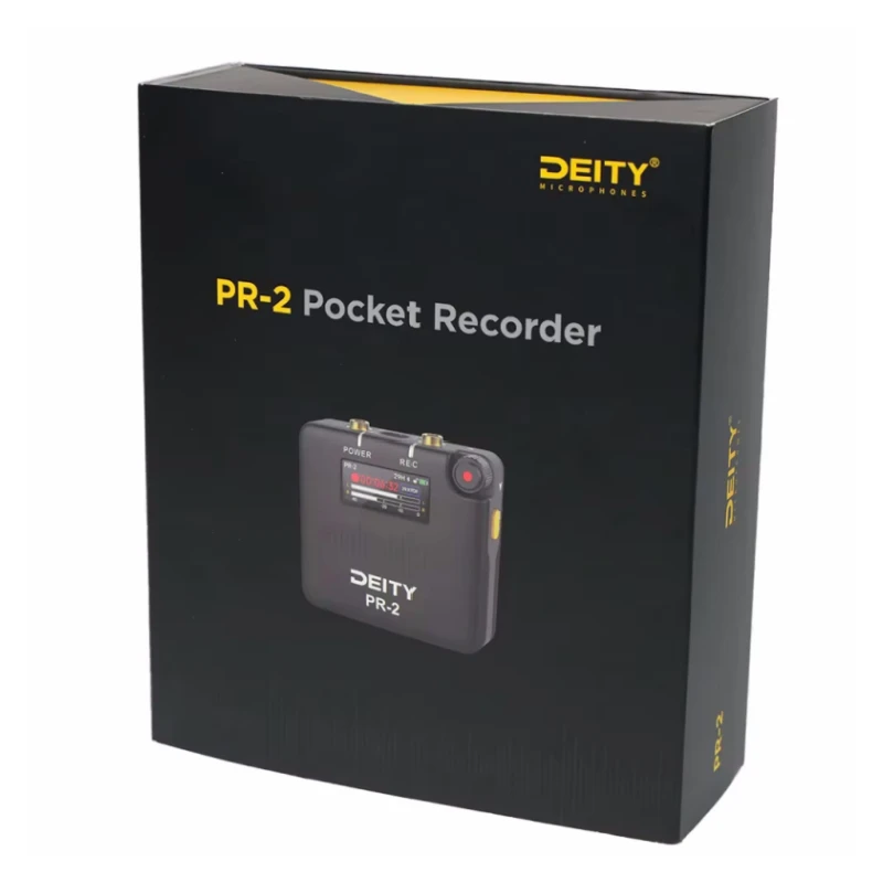 Deity PR-2 ステレオポケットレコーダー 32 bitフロート収録対応