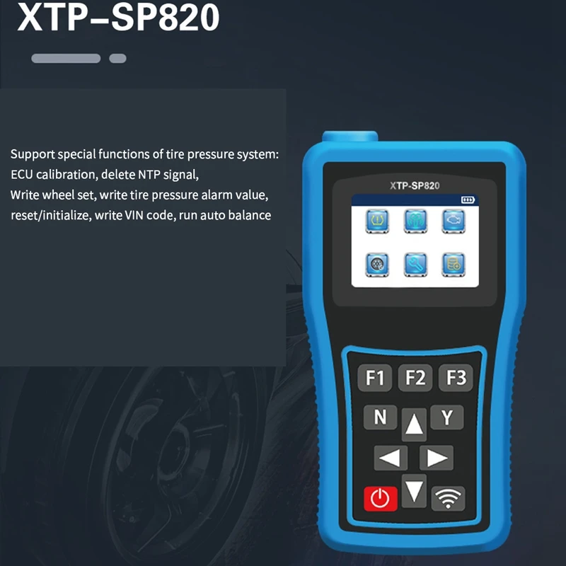 XTP-SP820 타이어 압력 센서 OBD 진단 장치, 범용 타이어 압력 프로그래밍 오류 진단 장비