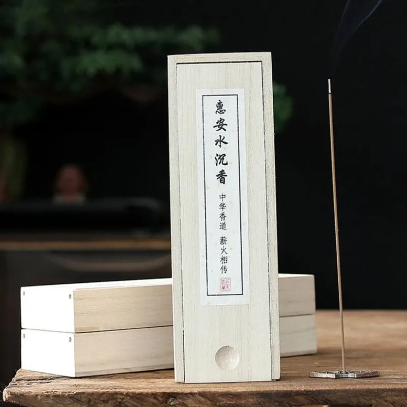 

6A Natural Raw Materials Incense Sticks Handmade Sandalwood Agilawood Indoor Purification Air Refreshing Fragrance 40g