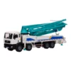 1:55 Alloy Car Truck Model Concrete Pump Truck Adult Metal Ornaments Children's Christmas New Year Gift Toys Concrete Pump Truck 4