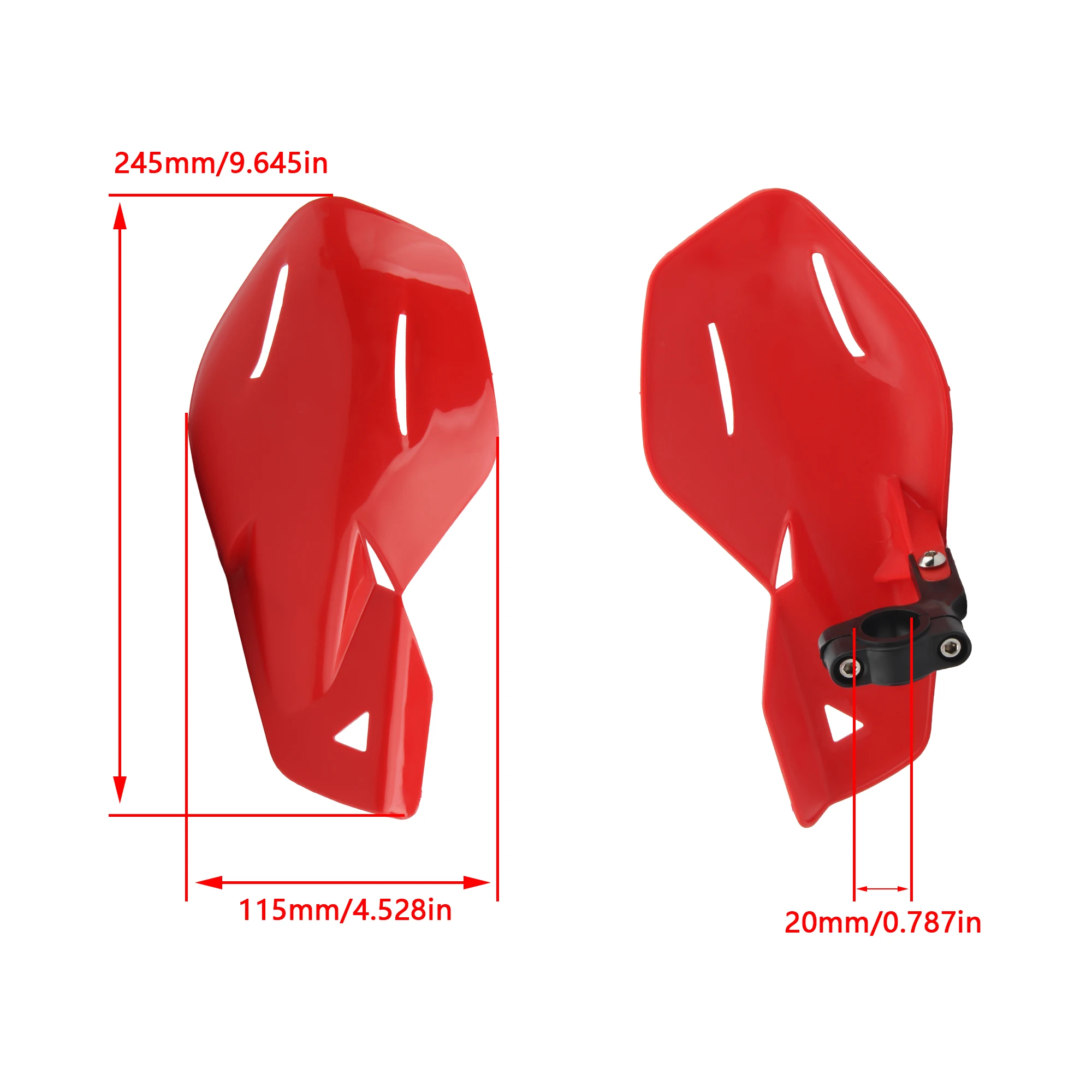 Enhanced Motocross and Enduro Hand Guards