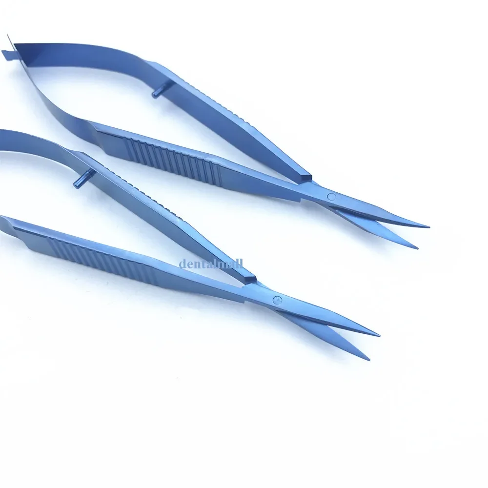 

21mm Titanium Westcott Tenotomy Scissor Straight /Bend blunt tips opthalmic instrument tool