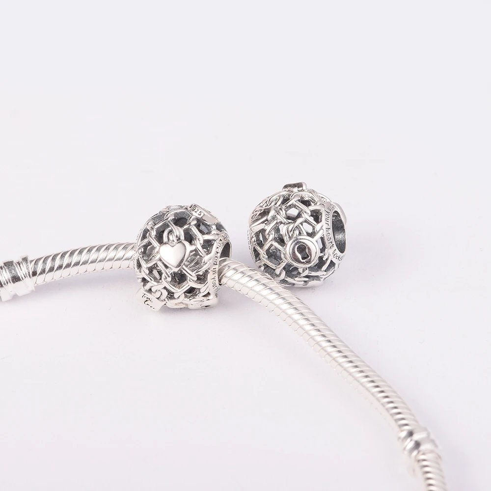 

Free Shipping Items To Sri Lanka 2022 Jewelry Charm Chain Bracelets Trend Girl Friends 100% Real Silver Pendant Beads