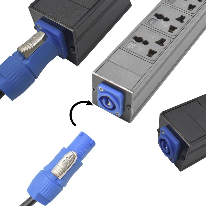 Универсальная Розетка PDU 22 переменного тока 10 А Блок питания Schuko Powerlink усилитель мощности аудио 3P Авиационная вилка США Австралии ЕС Великобритании Израиля (art.: 3920c334cebeb) - 3920c334cebeb