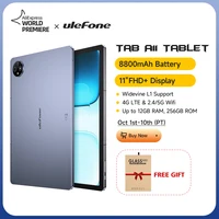 【World Premiere】Ulefone Tab A11 Tablet, 11‘’ ,Up to 12GB RAM (6+6) 128GB/256GB ROM, Unisoc T620, Android 14, 8800mAh 4G Tablet 1