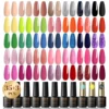 ROSALIND gel nail polish set Semi Permanent Manicure Soak Off Kits gel polish pink For Nail Art esmaltes de gel profesional 6