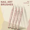 nail supplier Handmade 100% Pure Kolinsky Brush Custom Handle Acrylic Nail Brush for Acrylic Nails Art 6