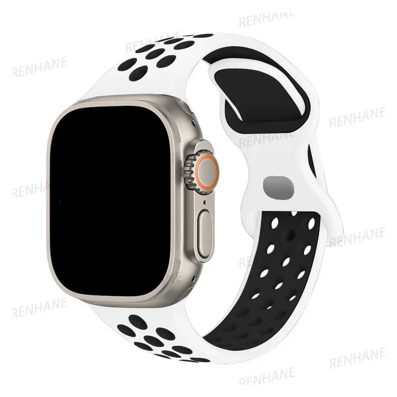 Breathable Silicone Watch Strap Bracelet - Universal Fit