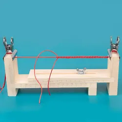 Handmade Braiding Frame Kit with Red Rope & Solid Wood (G1176A)