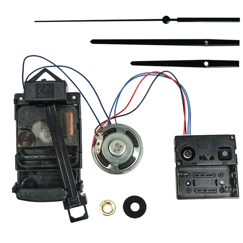 Pendulum Clock Movement Music Box DIY Repair Kit for Repairing Clock Needle 5