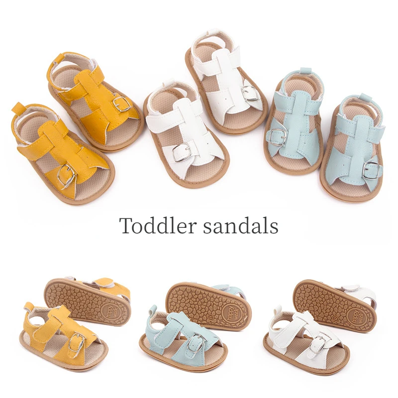 

Baby Sandals New Unisex First Walker 0-18 Months Baby Newborn Toddler Shoes Summer Baby Shoes Non-slip Baby Boy Shoes Gift