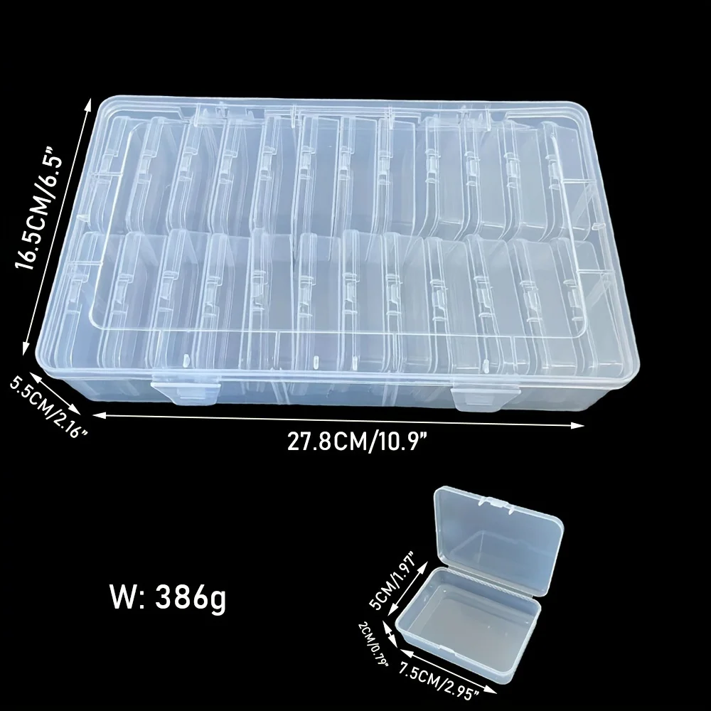 Cajas Almacenaje Plastico Pequeñas Winter Shore Caja Organizadora Plastico Apilable Para Materiales Escolares ( Pack De 4) - Estuche Rotuladores Y Lápices Cajas Organizadoras De Plastico