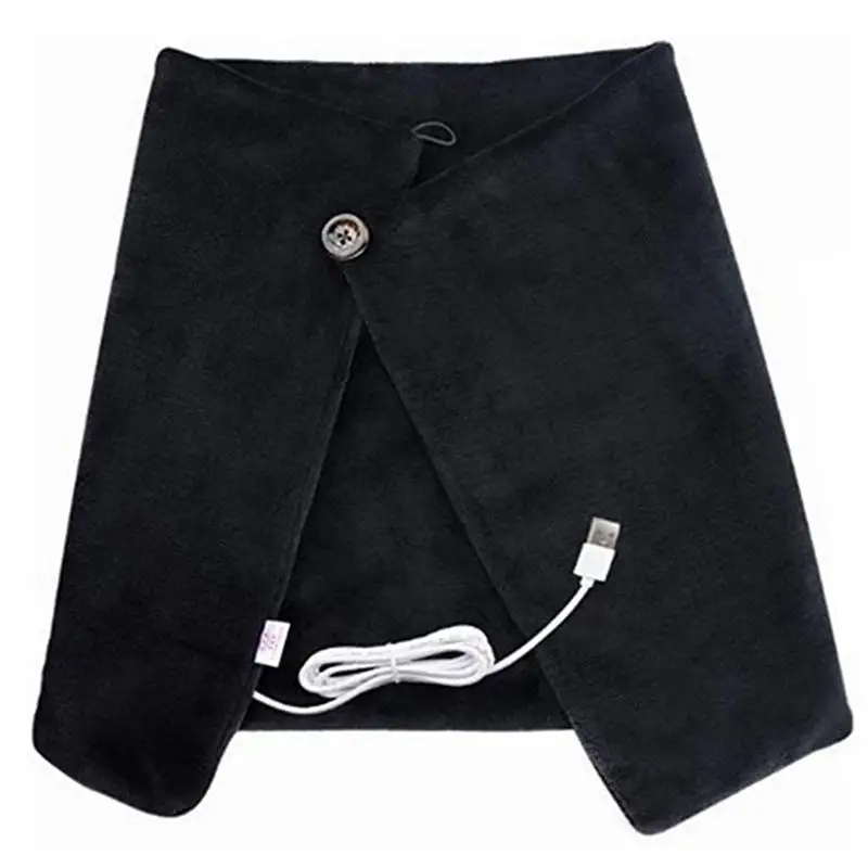 

Одеяло с подогревом USB, моющаяся шаль с электрическим подогревом, 3 режима нагрева, функция таймера, одеяло с подогревом для расслабления плеч