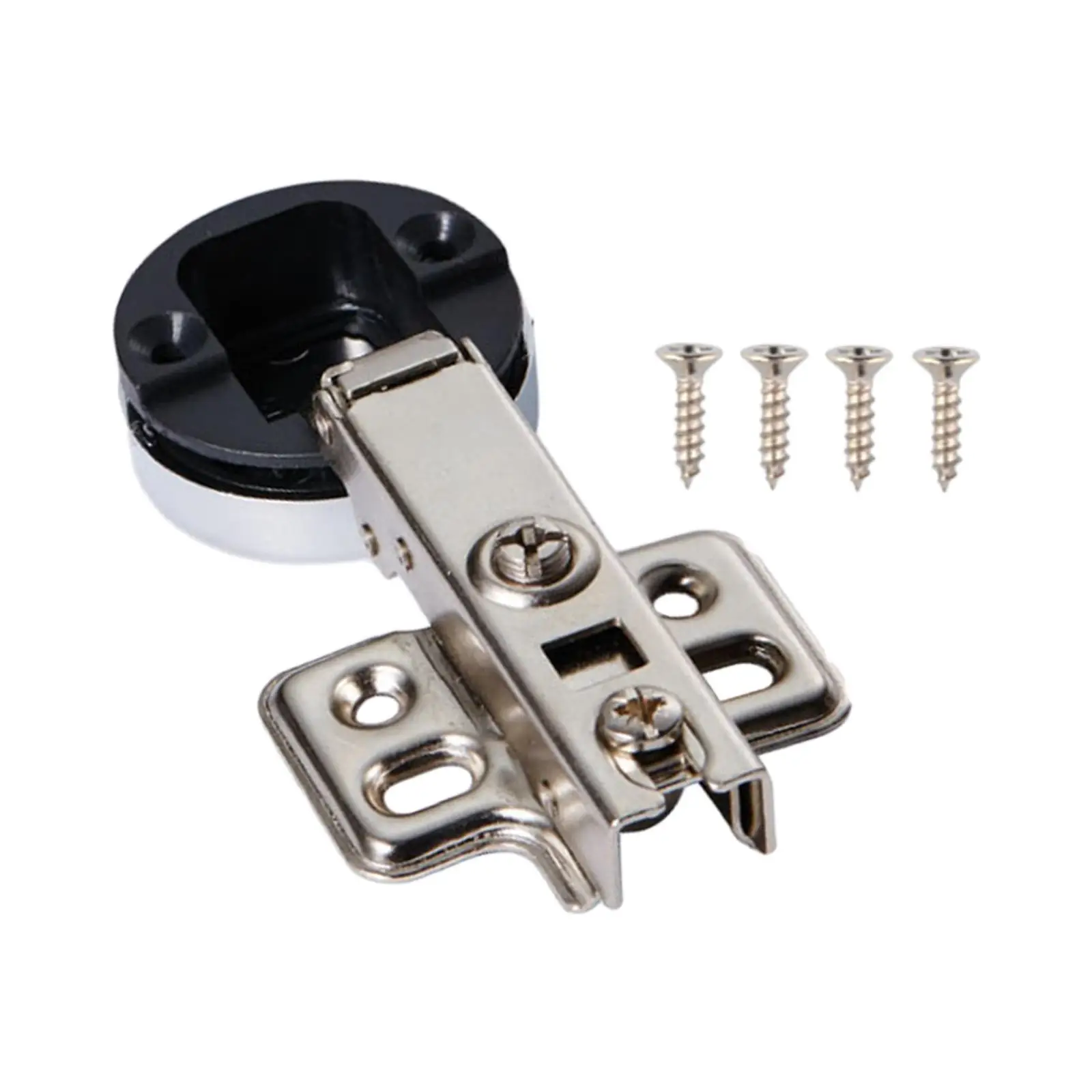 Glass Door Hinges, 35mm Hole Concealed Hinge, Practical, DIY Hinges, Steel Fixed Hinge
