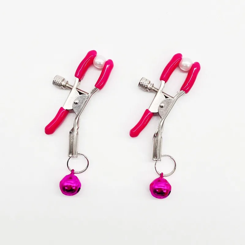 Bdsm Bondage Sex Toys of Couples Women Adjustable Nipple Breast Clamps with Bell Adults Masturbation Sexy Products Adult Toys