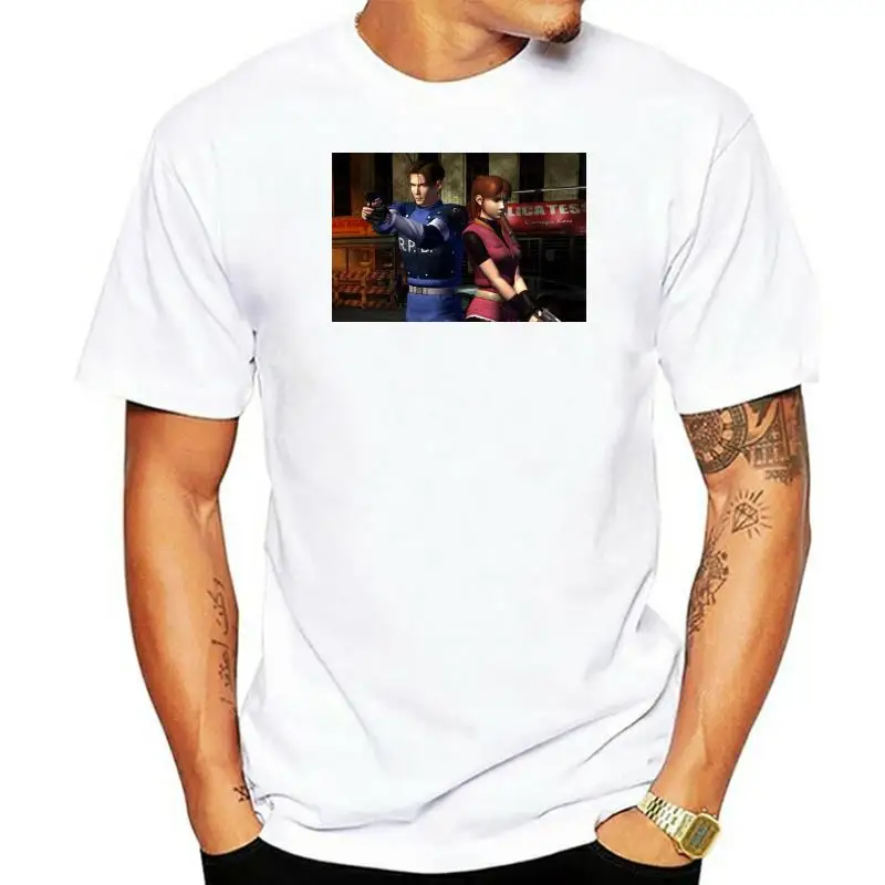 Slimerland Cotone Manica Corta Resident-Evil-2-R.P.D.