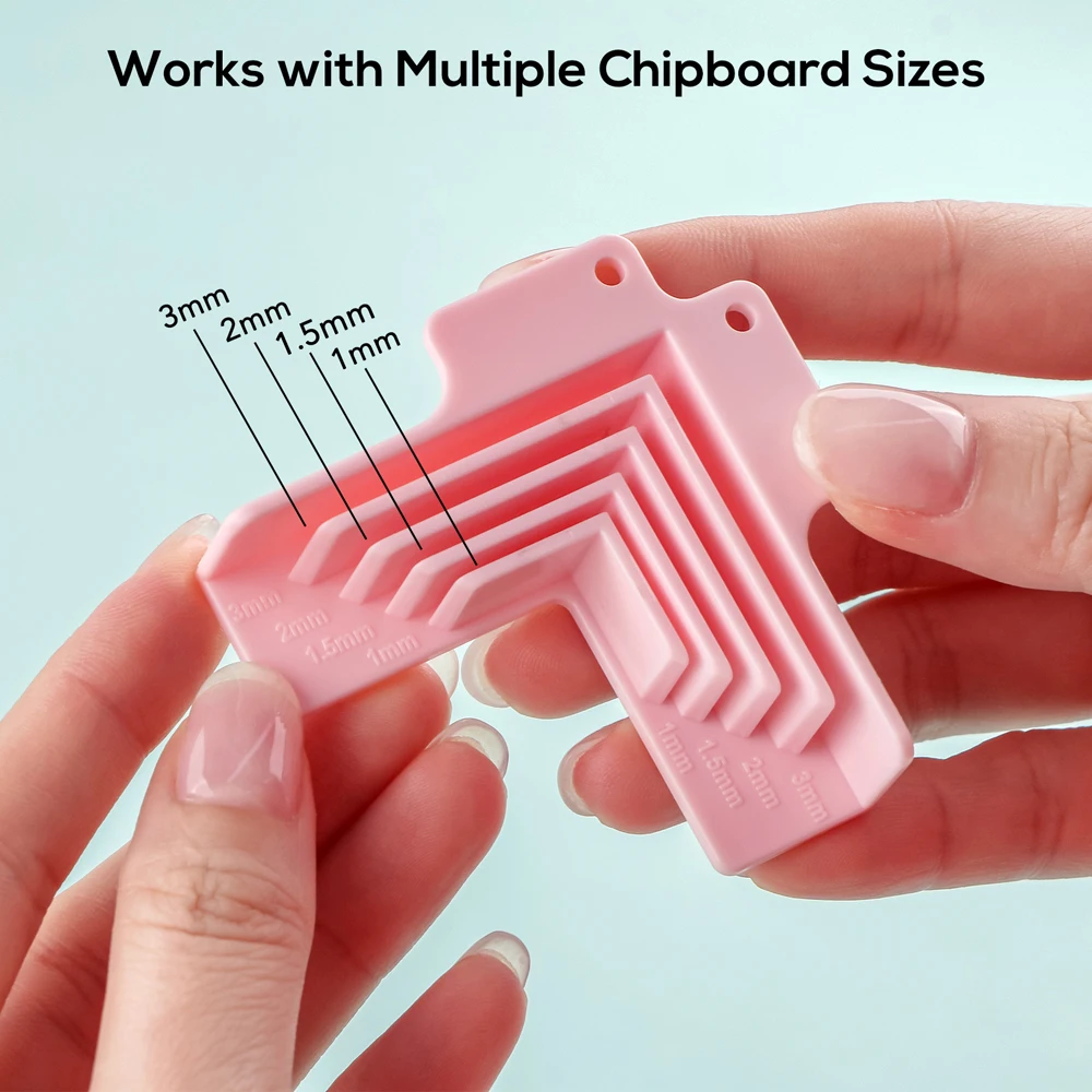 Corner Clamps 4pcs/set Creative Corner Divider Assembly Box Making T-shaped Guides 1/1.5/2/3mm Wide Chipboards