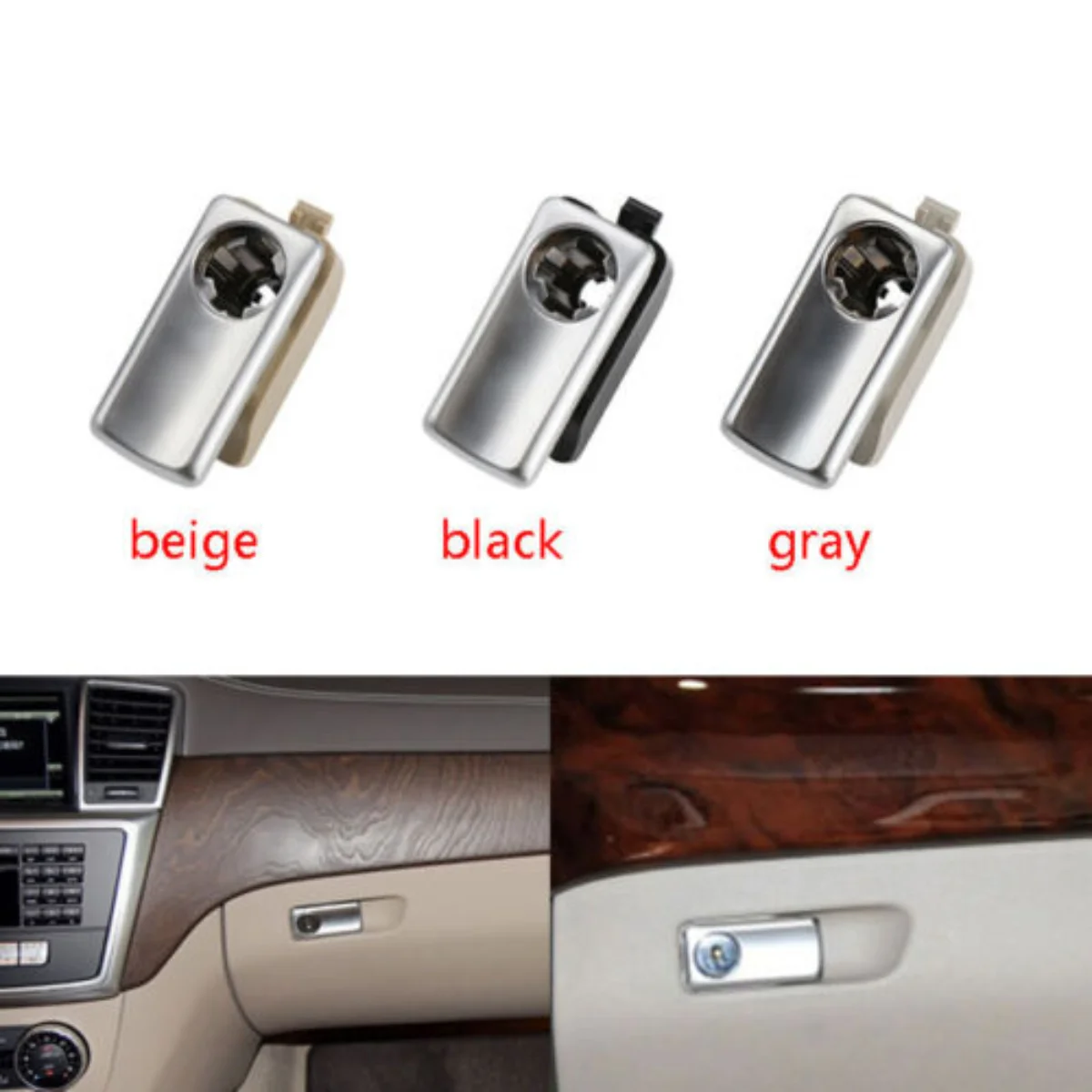 

Glove Box Pull Cover Handle Dashboard Toolbox Switch For Mercedes Benz GLE350 450 GL GLS M-Class W166 X166 2011-2019 1666800491