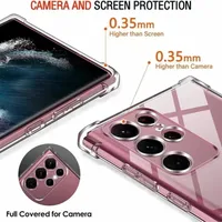 Clear Thick Shockproof Case For Samsung Galaxy S26 Ultra Transparent Case S26 edge Cover S 26 Plus Soft TPU Cases - Image 5