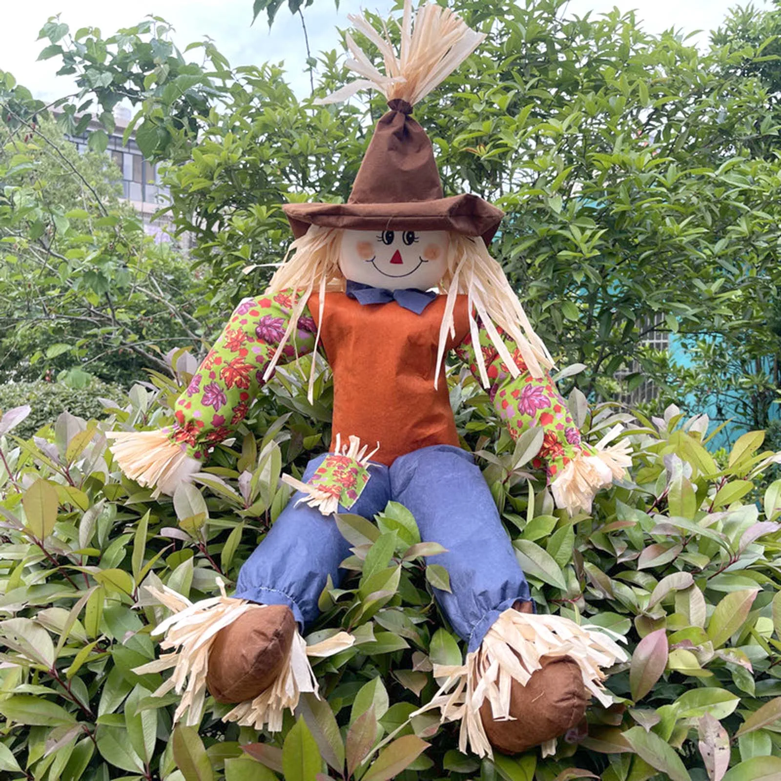 Imagens Figuras: O Espantalho de 120 cm que Transformou Minha Decoração de  Outono, image size:1600x1600