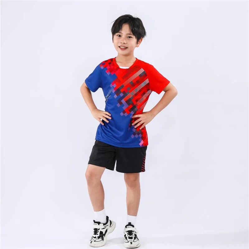 New Chinese Badminton Jerseys for Men Women Kids China Ping Pong t Shirt Table Tennis Uniforms Sportswear