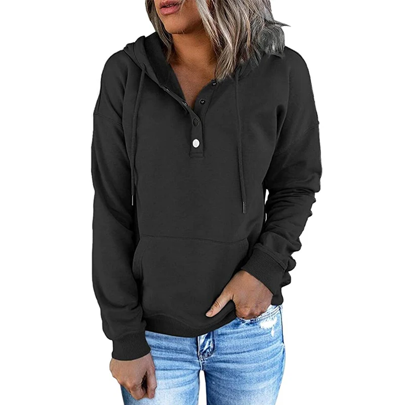 2023 Autumn Winter Women Casual Streetwear Y2K Hooded Sweatshirts Female Long Sleeve Oversized Hoodies Solid Pullover Tunic Tops
