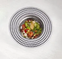 Stainless Steel Floor Drains Kitchen Food Slag Bathroom Mesh Sink Filter Strainer Hair Catcher Stopper Home Metal Drain Plugs 2