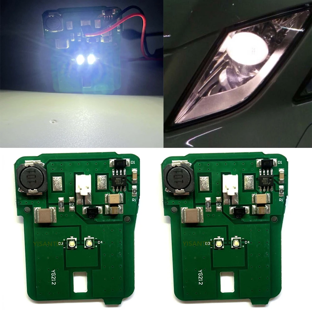 2pcs Xenon White Led Parking Position Light For Mercedes Benz Eclass