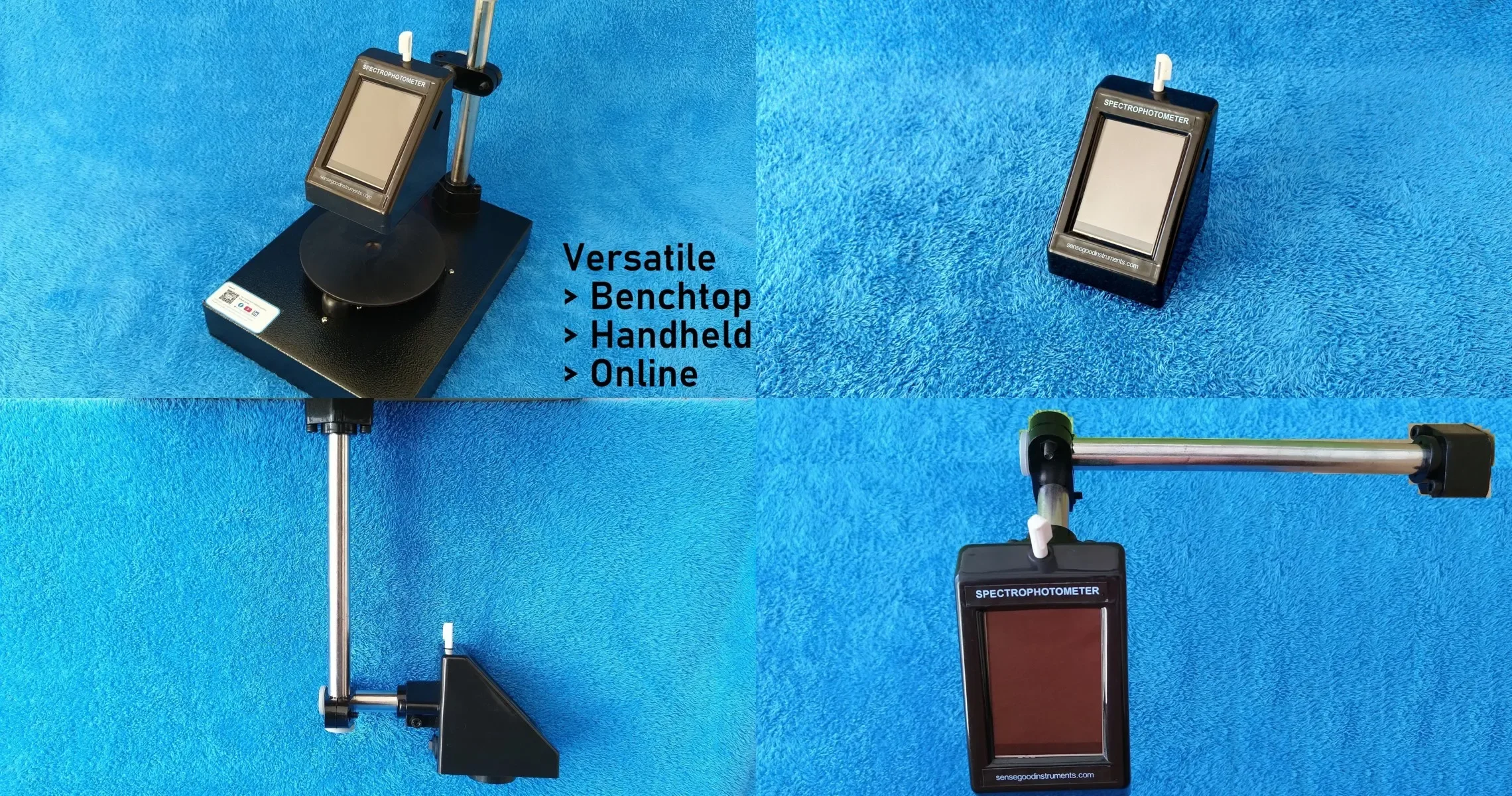 Color Measurement System - Colorimeter Spectrophotometer Instrument With Computer Interface Software - Control Color Consistency 3