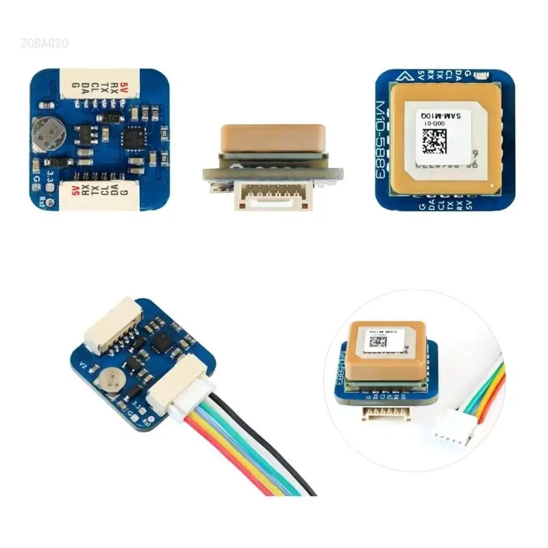 Matek M10Q-5883 고정익 FPV 항공기용 GPS(Global Positioning System) 모듈