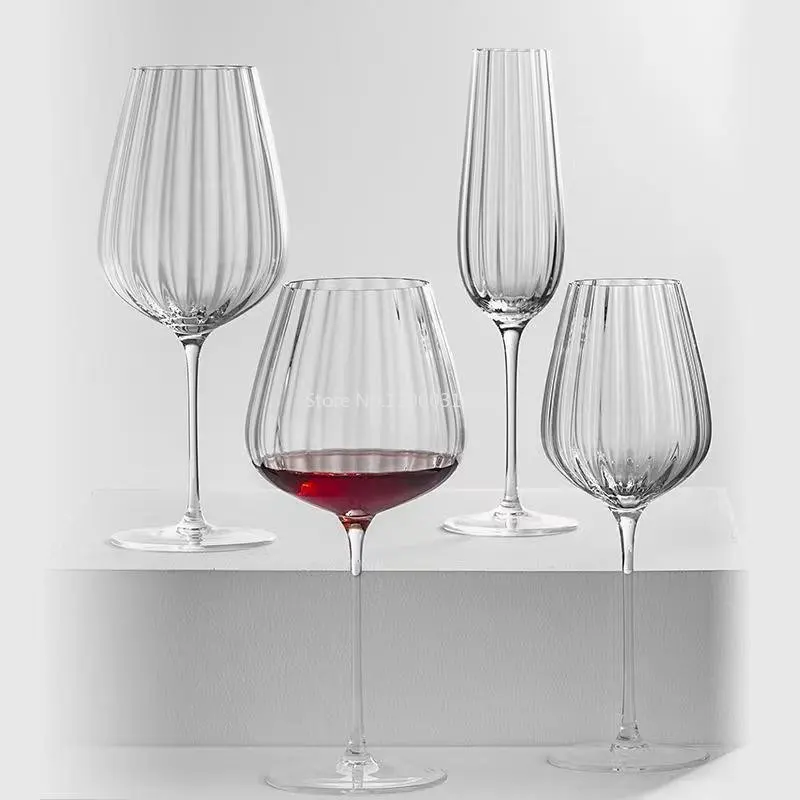 Nordic Ripple Crystal Wine & Champagne Glass 3