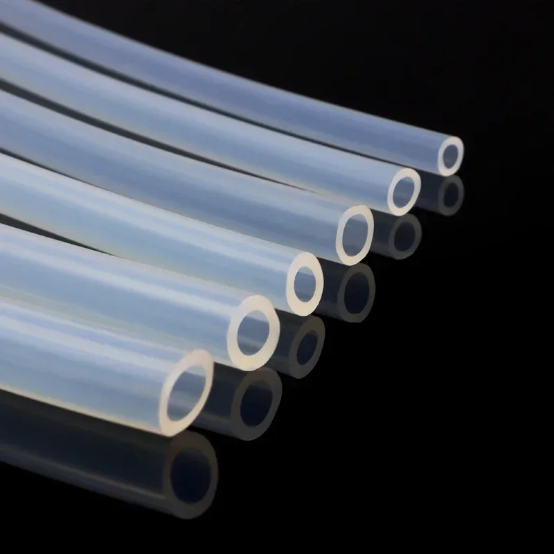 Tubo In Silicone Per Uso Alimentare Nero Tubo Tubo Gomma Morbida - Foto 9